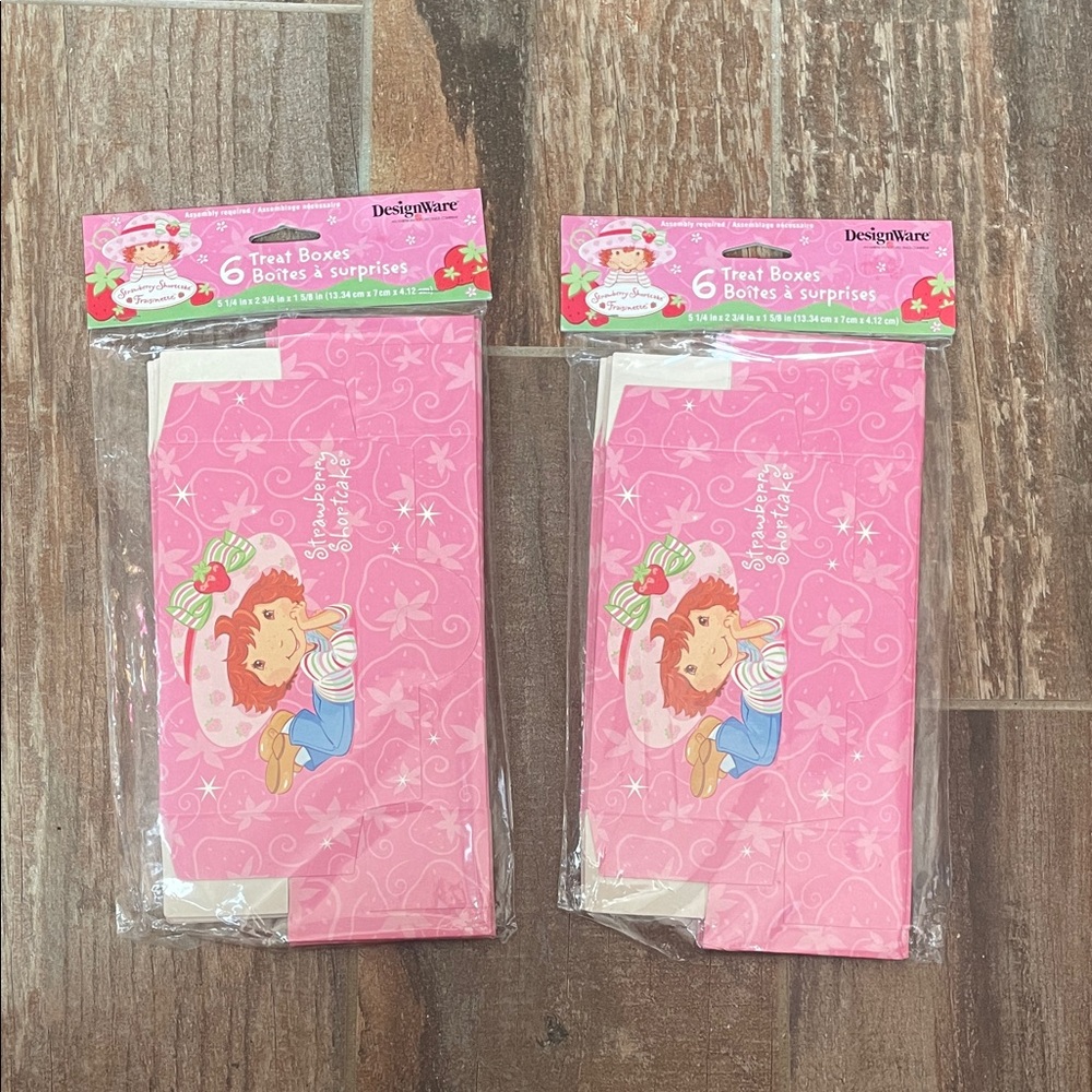 Designware Pink Strawberry Shortcake Boxes 18 total now